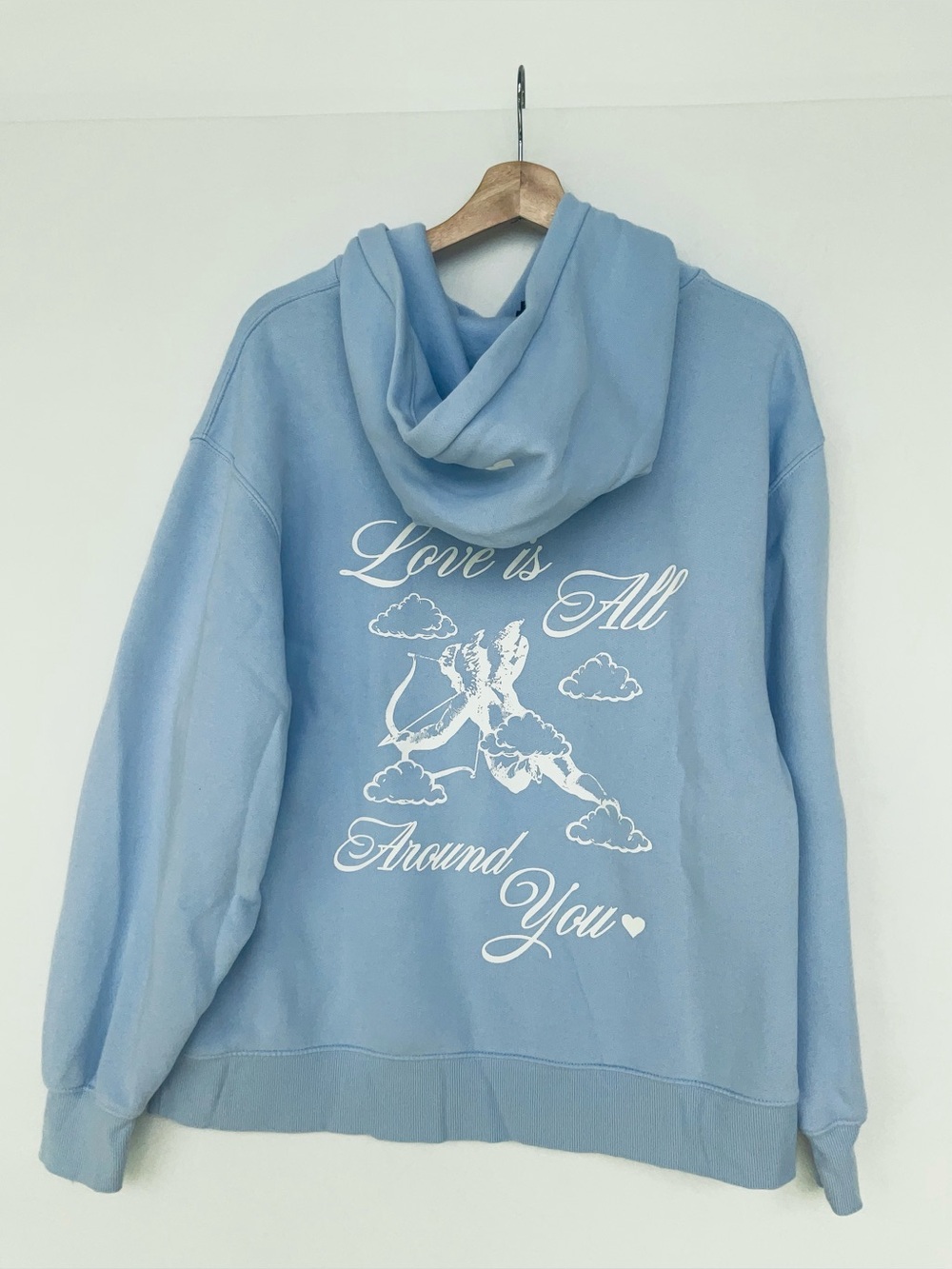 wild fable Light Blue Graphic Hoodie - Picture 2 of 3
